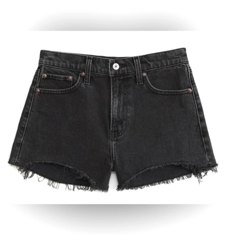 Abercrombie mom high rise short